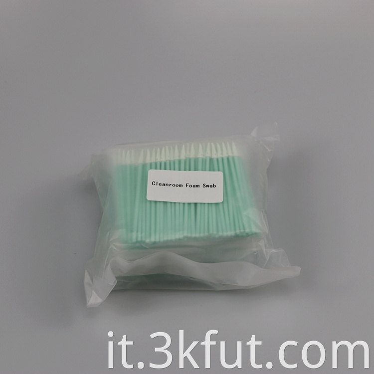 fiber optic cleaning foam swab